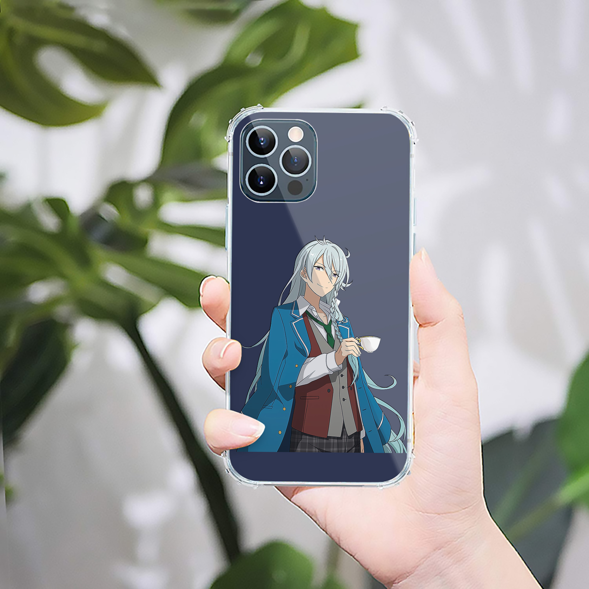 （画像用） あんさんぶるスターズ! Ensemble Stars 【iPhone 12シリーズ対応】透明スマホケース（クリアソフトケース）